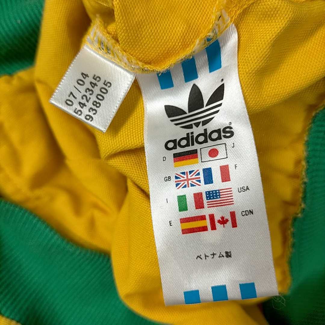 【オススメ】adidas トラックジャケット ブラジルカラー サイズ2XS_画像4