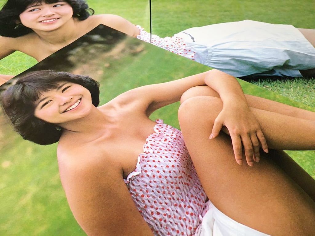  вода .... Koizumi Kyoko новый ... три рисовое поле .. Kitahara Sawako .... клетка * вырезки * идол gravure бикини купальный костюм Showa Retro * сокровище 