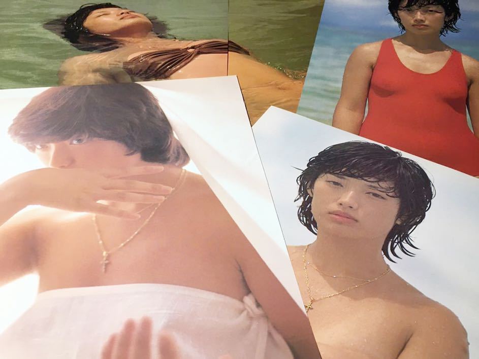  Yamaguchi Momoe * scraps * idol woman super singer gravure P20 page bikini swimsuit Showa Retro * treasure 