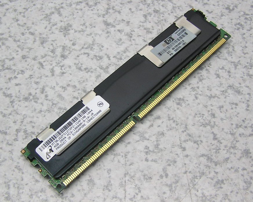 #20 листов входит груз Micron/ микро n сервер для память 4GB 2R×4 PC3-10600R-9-10-J0/MT36JSZF51272PZ-1G4F1AB 1044 какой листов покупка ... стоимость доставки 370 иен 