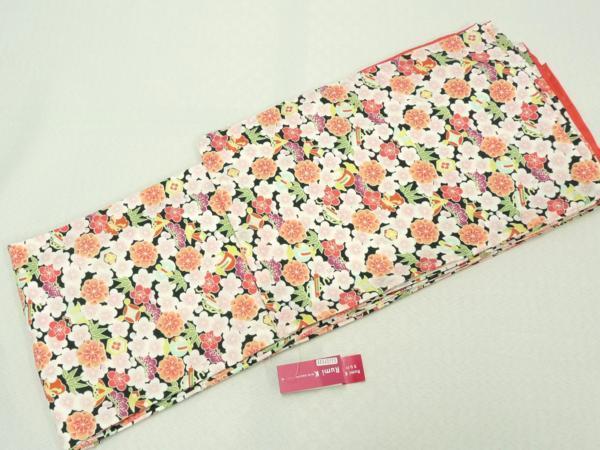最新作売れ筋が満載 まゆの四季/新品/洗えるきもの/ポリエステル/小紋