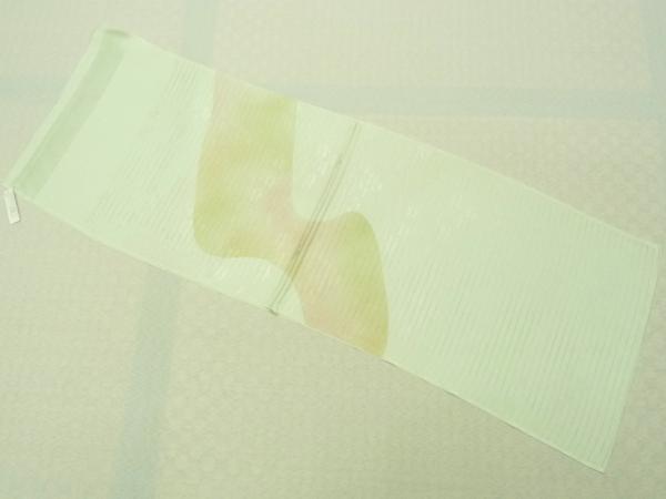 まゆの四季 新品 正絹 地模様入り 夏 帯揚げ 絽17-14少々難訳あり