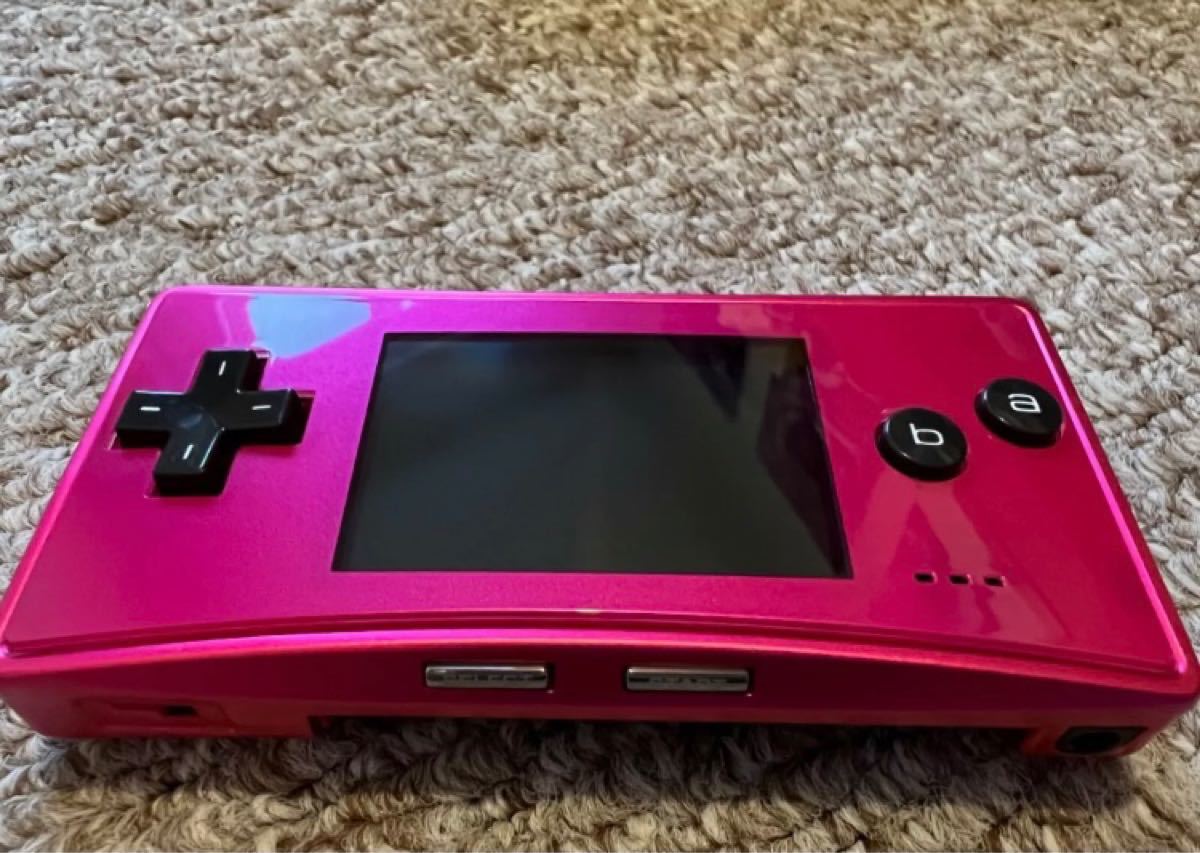 レア】ゲームボーイミクロ 海外版 ピンク gameboy micro pink レア】ゲームボーイミクロ 海外版 ピンク gameboy micro pink