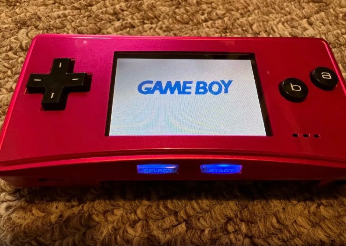 レア】ゲームボーイミクロ 海外版 ピンク gameboy micro pink レア】ゲームボーイミクロ 海外版 ピンク gameboy micro pink