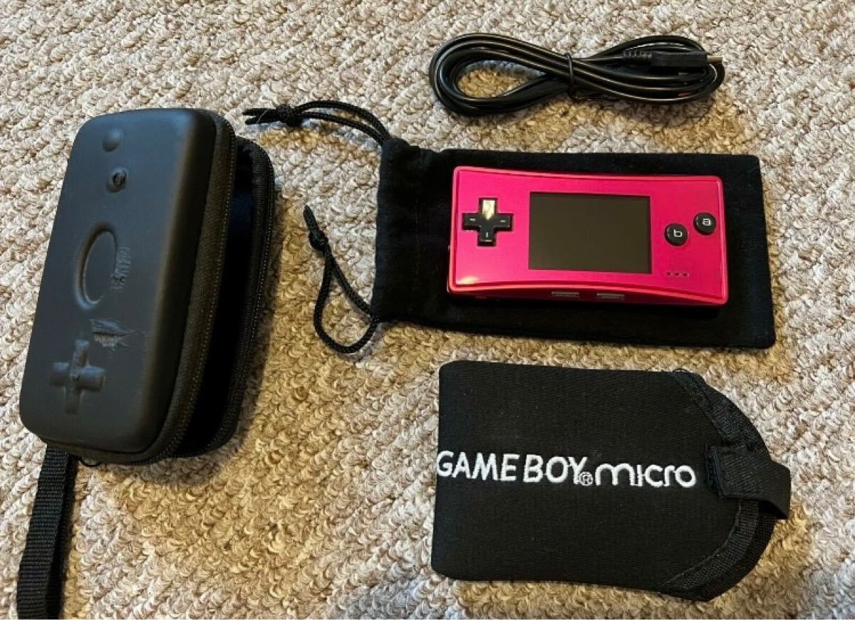 レア】ゲームボーイミクロ 海外版 ピンク gameboy micro pink レア】ゲームボーイミクロ 海外版 ピンク gameboy micro pink