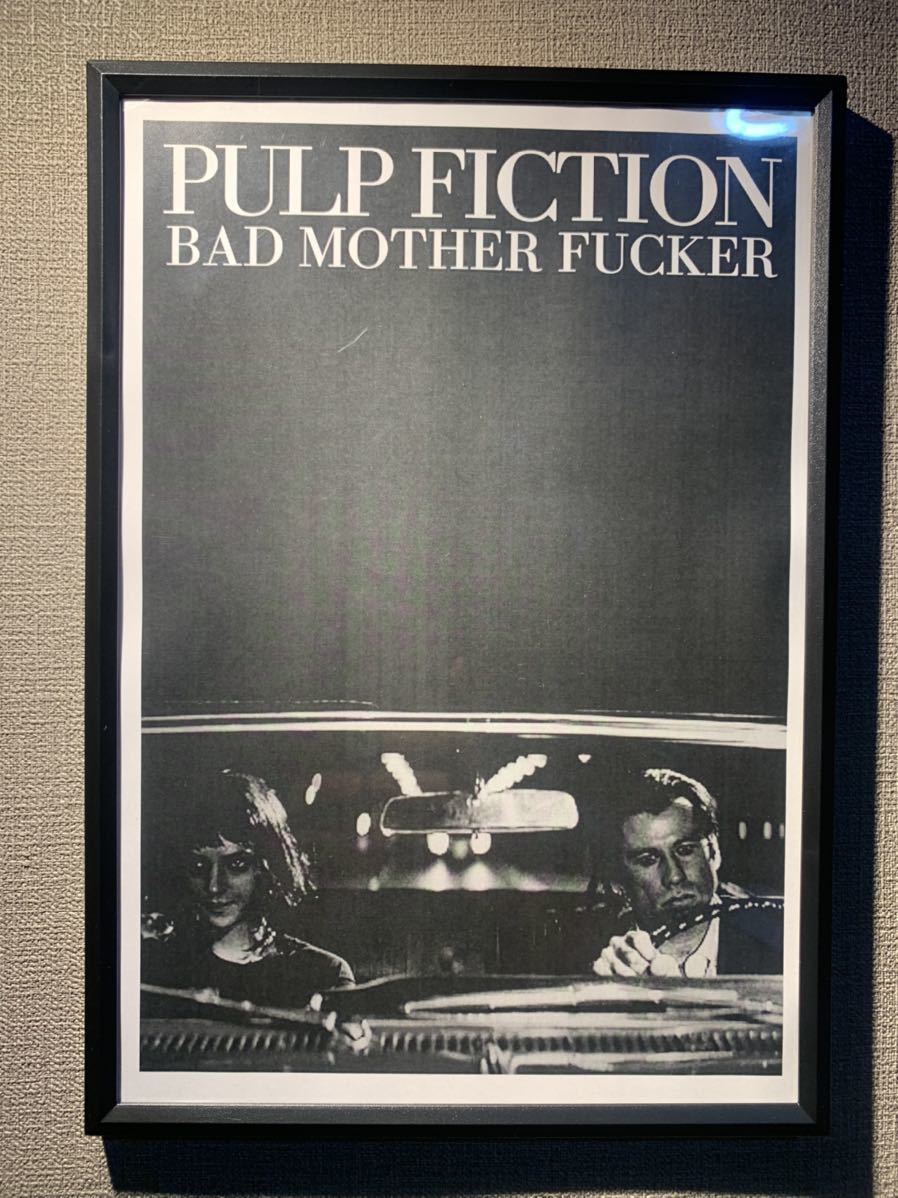 PULP FICTION Pal pfi comb .n cod n Tino A4 poster amount attaching postage included 