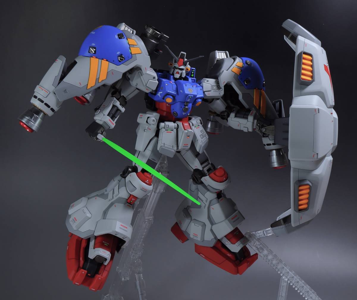 MG 1/100 ガンダム GP-02A サイサリス（GP-02A PHYSALIS） 改修塗装済み完成品_画像7