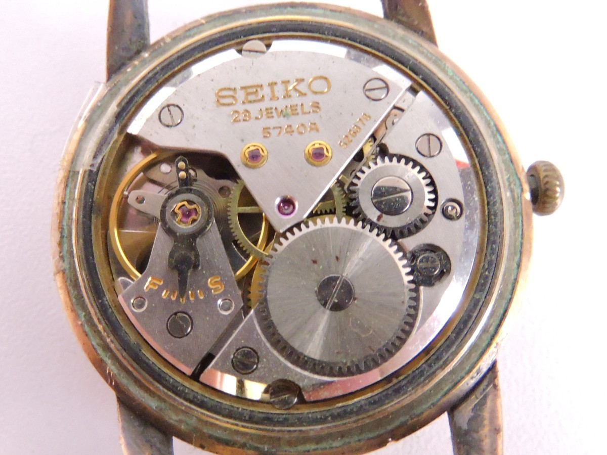 SEIKO セイコー LOAD MARVEL ロードマーベル 5740-1990 手巻 Cal.5740A メンズ腕時計 1965年製 風防破損_画像2