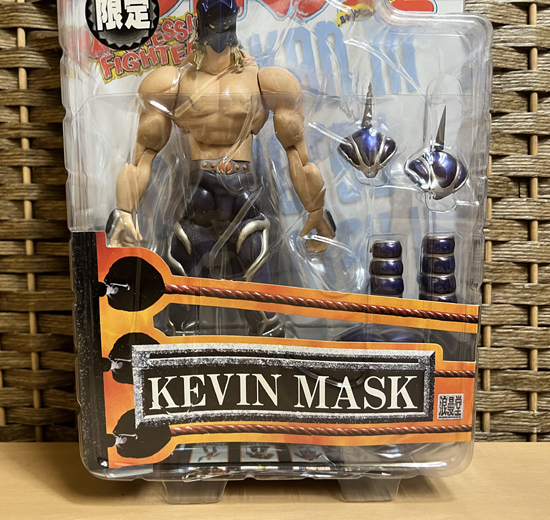 未開封 浪漫堂 キン肉マンⅡ世 ケビンマスク 【黒コート】【青コート