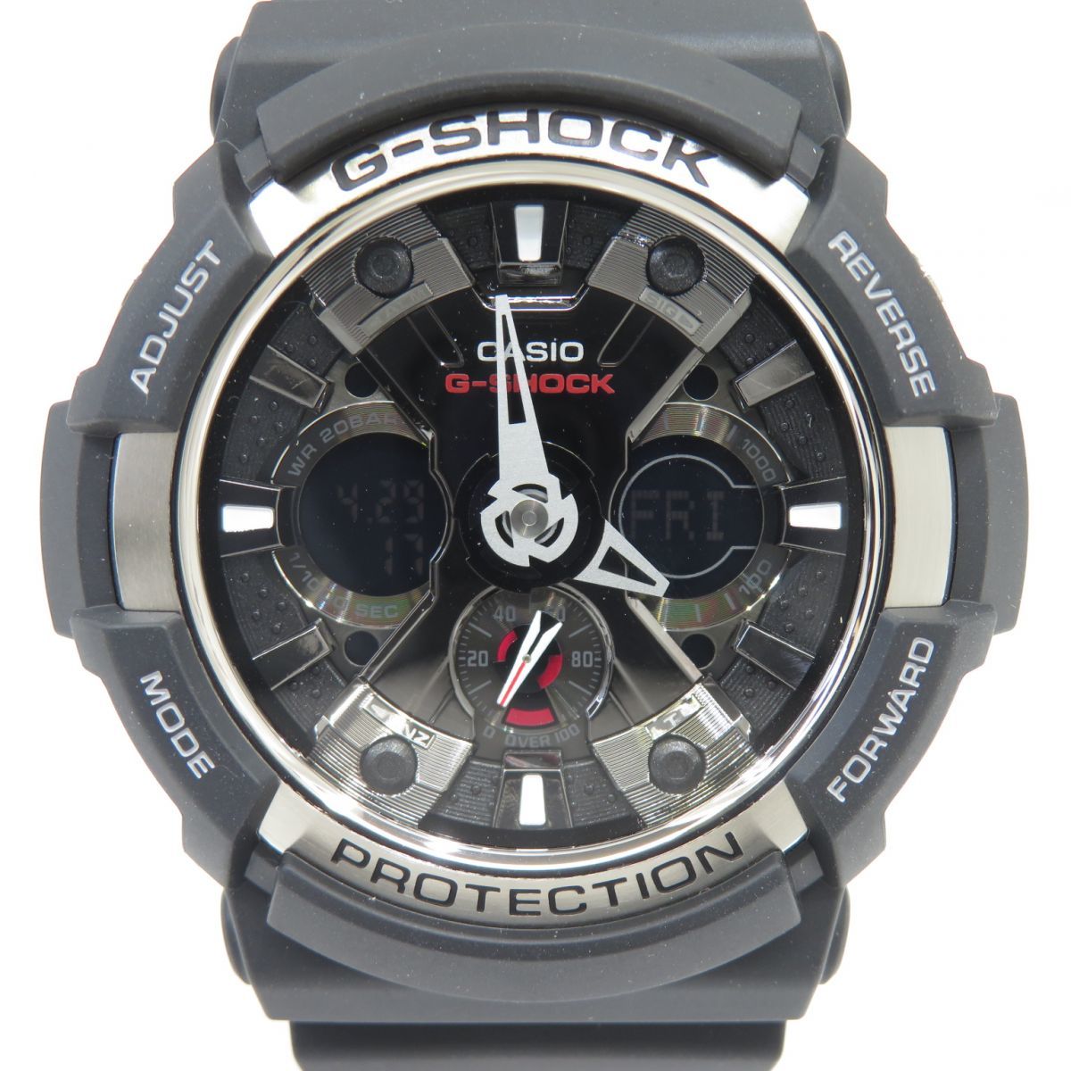 【お気にいる】 160s CASIO カシオ G-SHOCK GA-200-1ADR 腕時計 海外モデル ※中古美品 その他