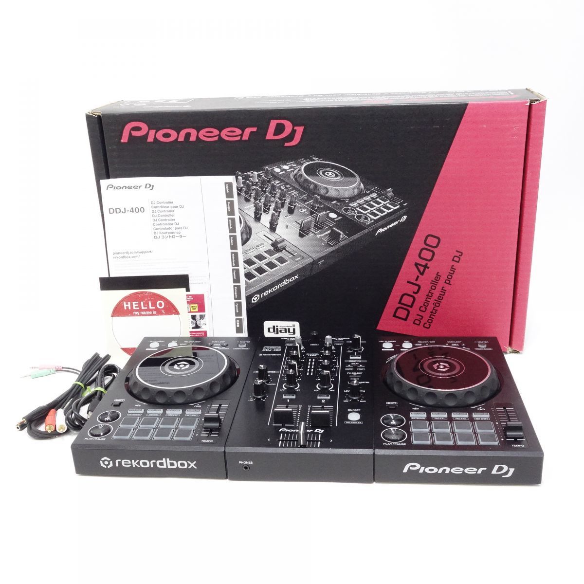 095 Pioneer パイオニア DDJ-400 DJコントローラー 2020年製 ※/現状品