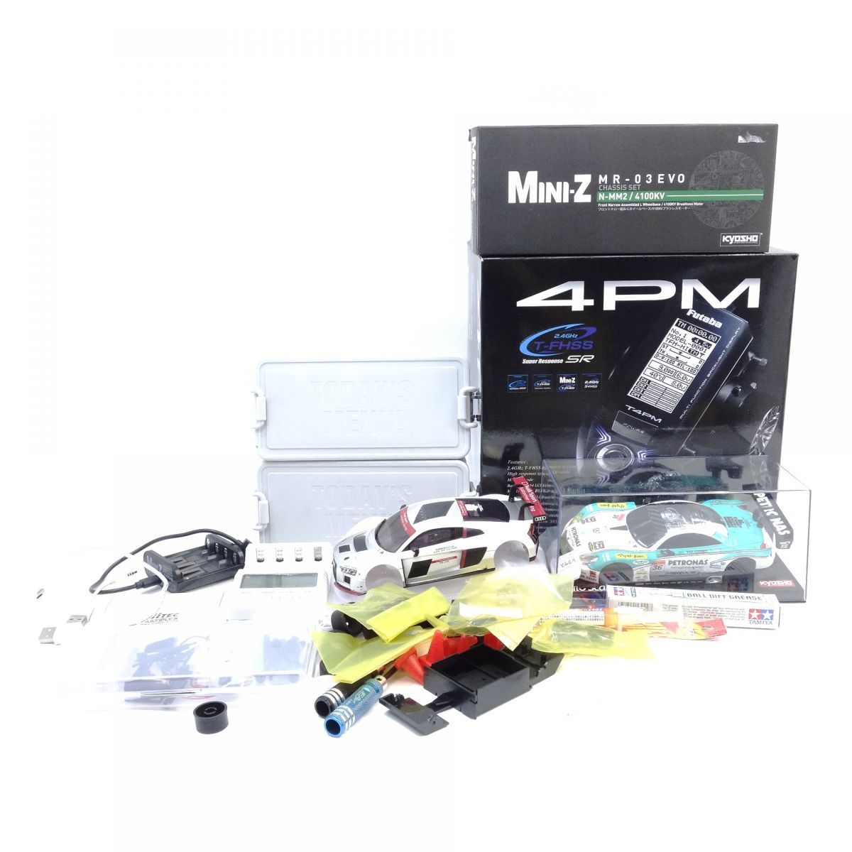 074 京商 ミニッツレーサー MR-03EVO N-MM2/4100KV フタバ 4PMなど
