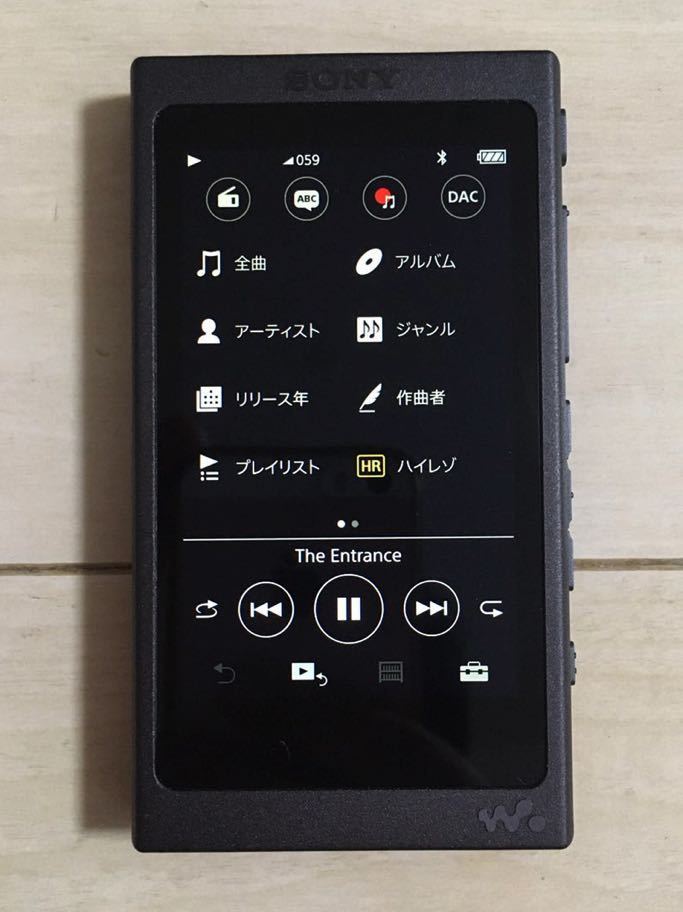 SONY walkman NW-A47 64GB 本体 初期化 Hi-Res Bluetooth ウォークマン