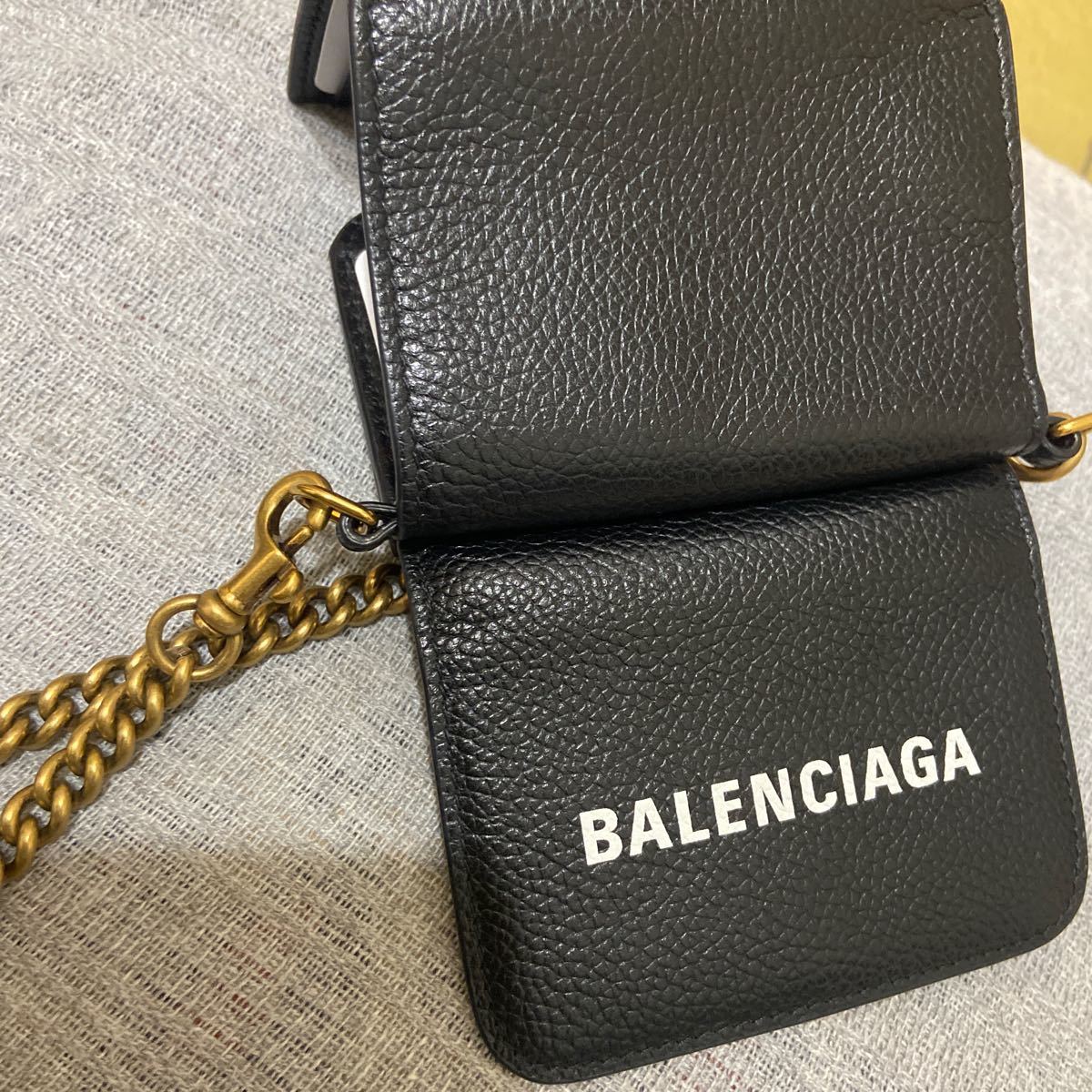 バレンシアガ BALENCIAGA 3つ折り財布 小銭入れ付CASH MINI WALLET