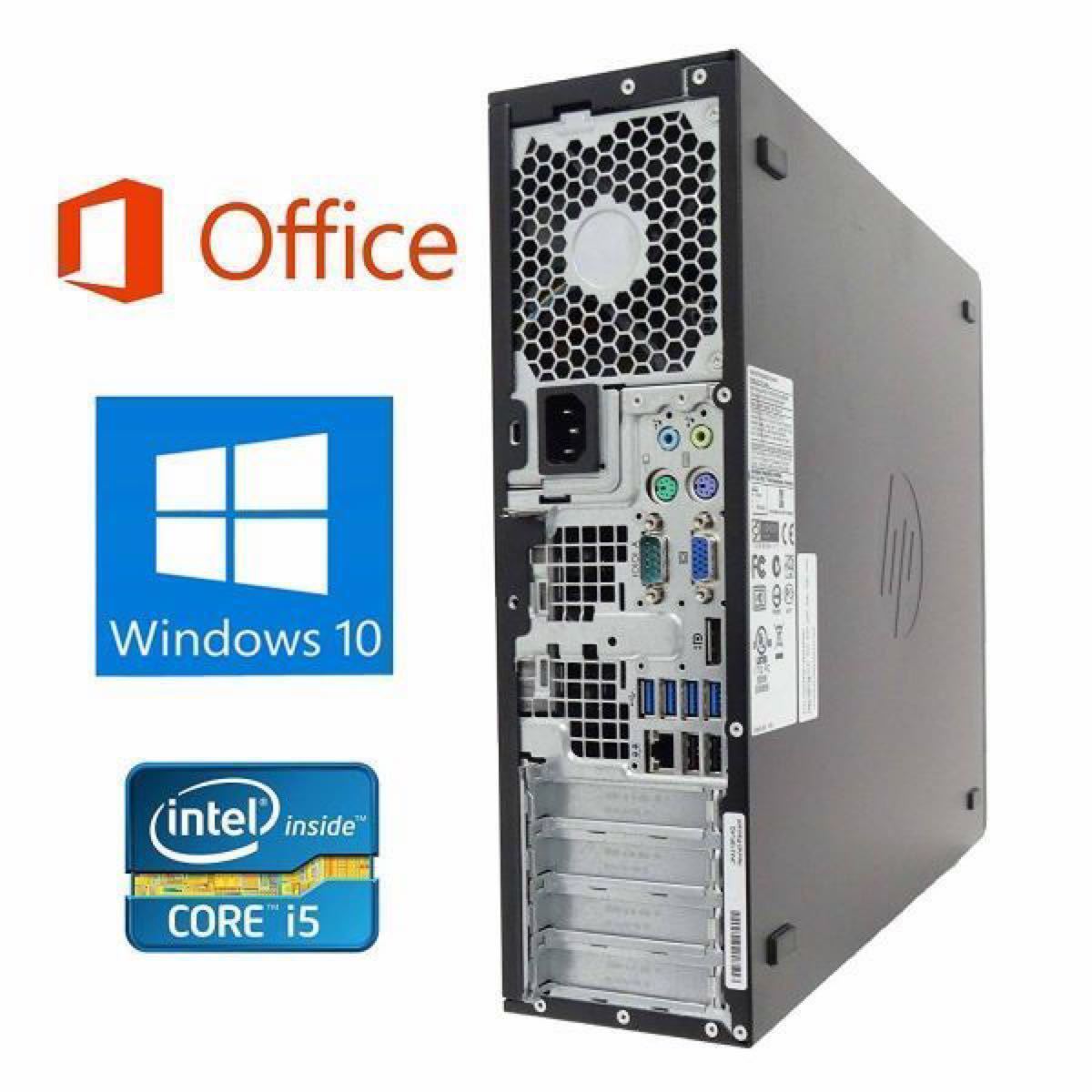 【ゲーミングPC】 eスポーツ GT1030 DELL HP SSD:256GB メモリー:8GB 22型ワイド液晶セット