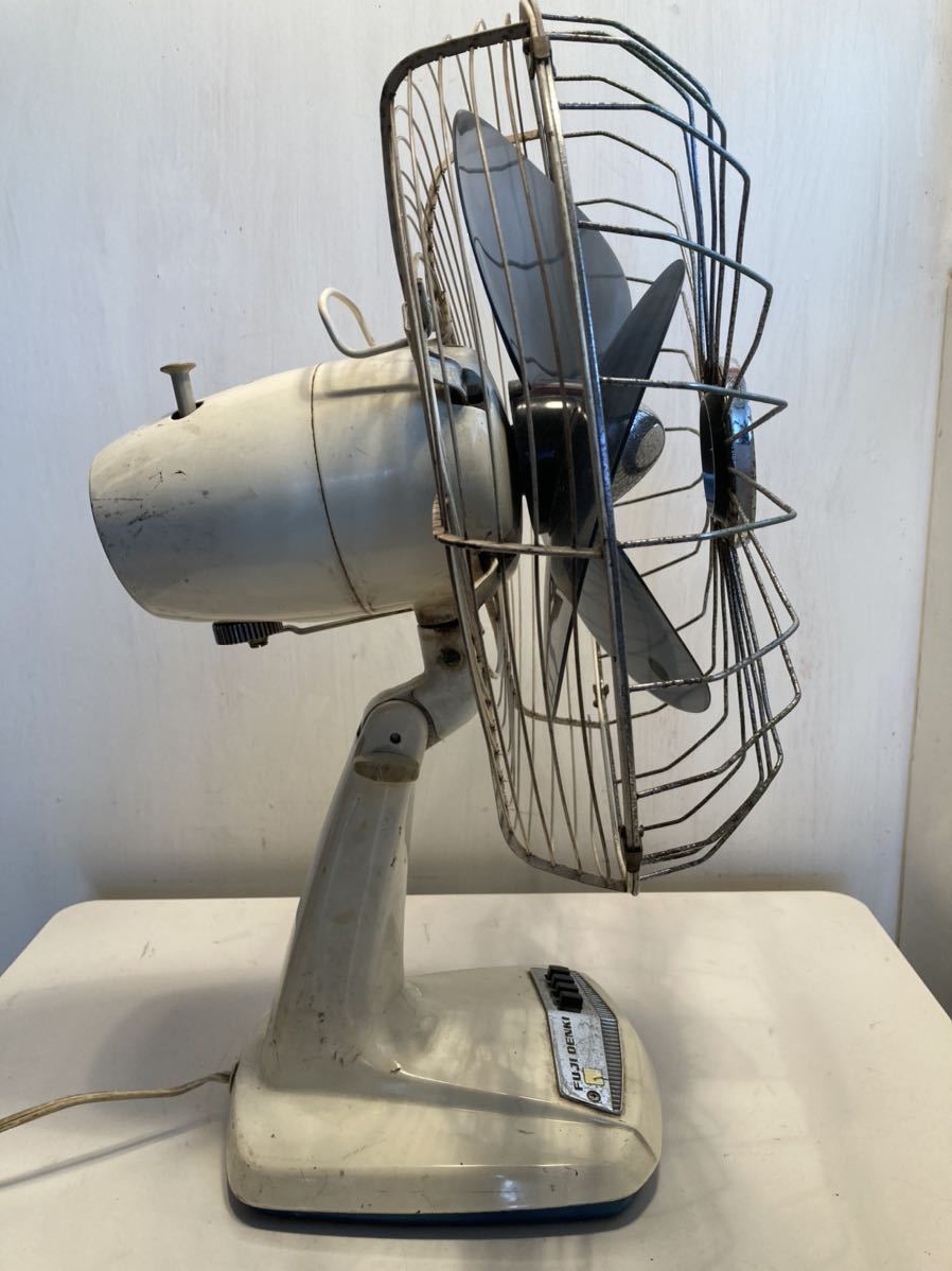 Yahoo!オークション - 昭和レトロ FUJI扇風機 FUJI SILENT FAN FTS 306