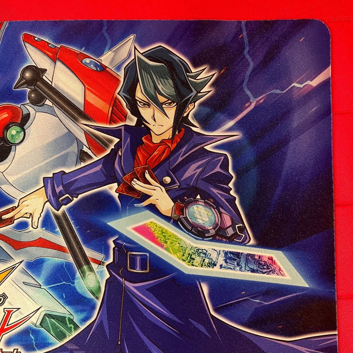 遊戯王 公式 プレイマット 黒咲隼&RR サテライト・キャノン