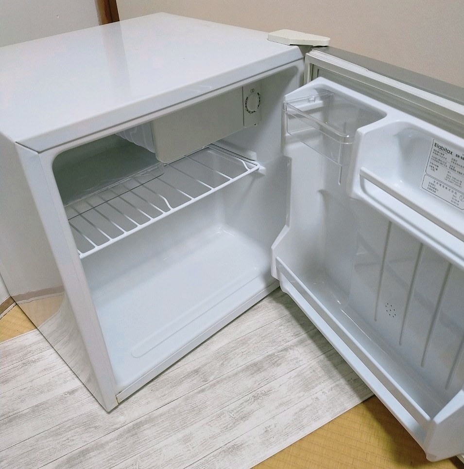 冷蔵庫 コンパクト コンパクトサイズ Elabitax ER-501 状態良 冷蔵庫 コンパクト コンパクトサイズ Elabitax ER-501 状態良