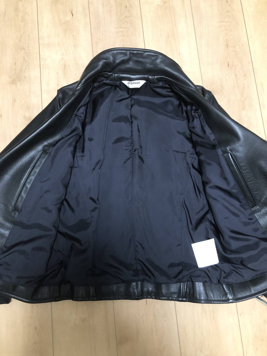 DIGAWEL ディガウェル ホースハイド ダブルライダース レザー DIGAWEL ディガウェル ホースハイド ダブルライダース レザー