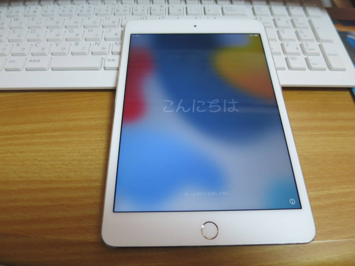 Apple iPad mini 4 Wi-Fi+Cellular ゴールド 64GB SIMフリー ジャンク 