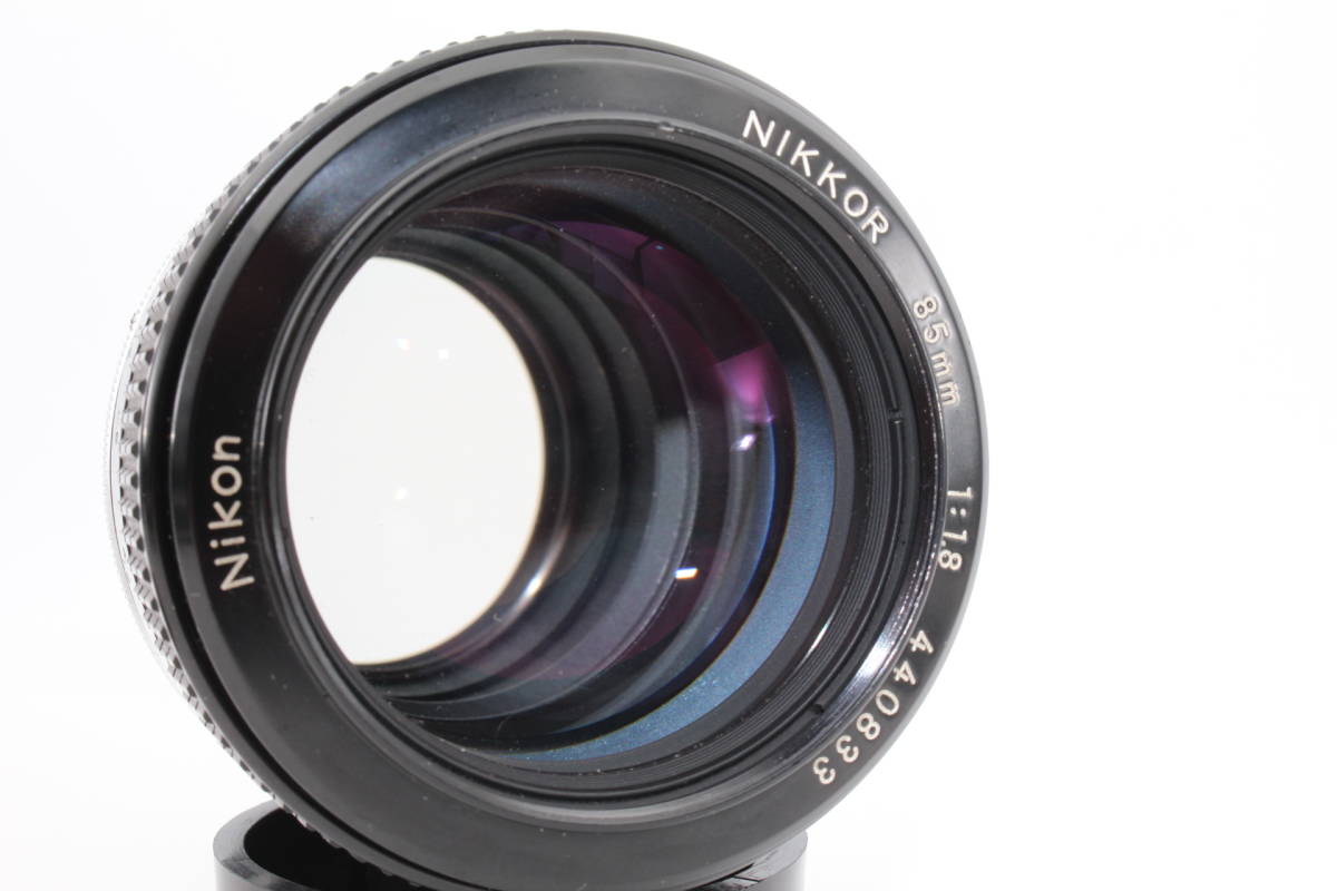 ☆ニコン（Ｎ０８３３）Nikon New Nikkor 85mm F1.8 非Ai _画像3