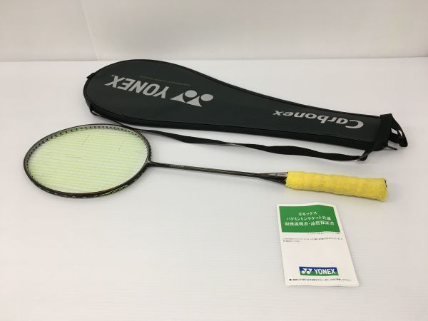 K18-731-0521-115[ used / beautiful goods ]YONEX Yonex bato Minton racket CARBONEX20 CAB20F tension 16~21 for regular size 