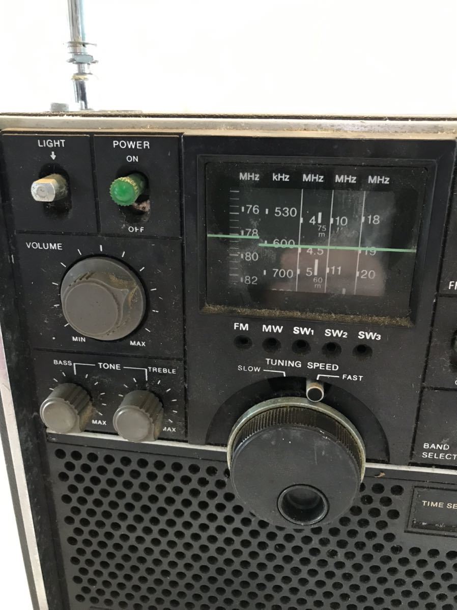 Sony ソニー オーディオ機器 ラジオ ICF-5800　レシーバー　スカイセンサーSONY BCLラジオ トランジスタラジオ 「1」_画像3
