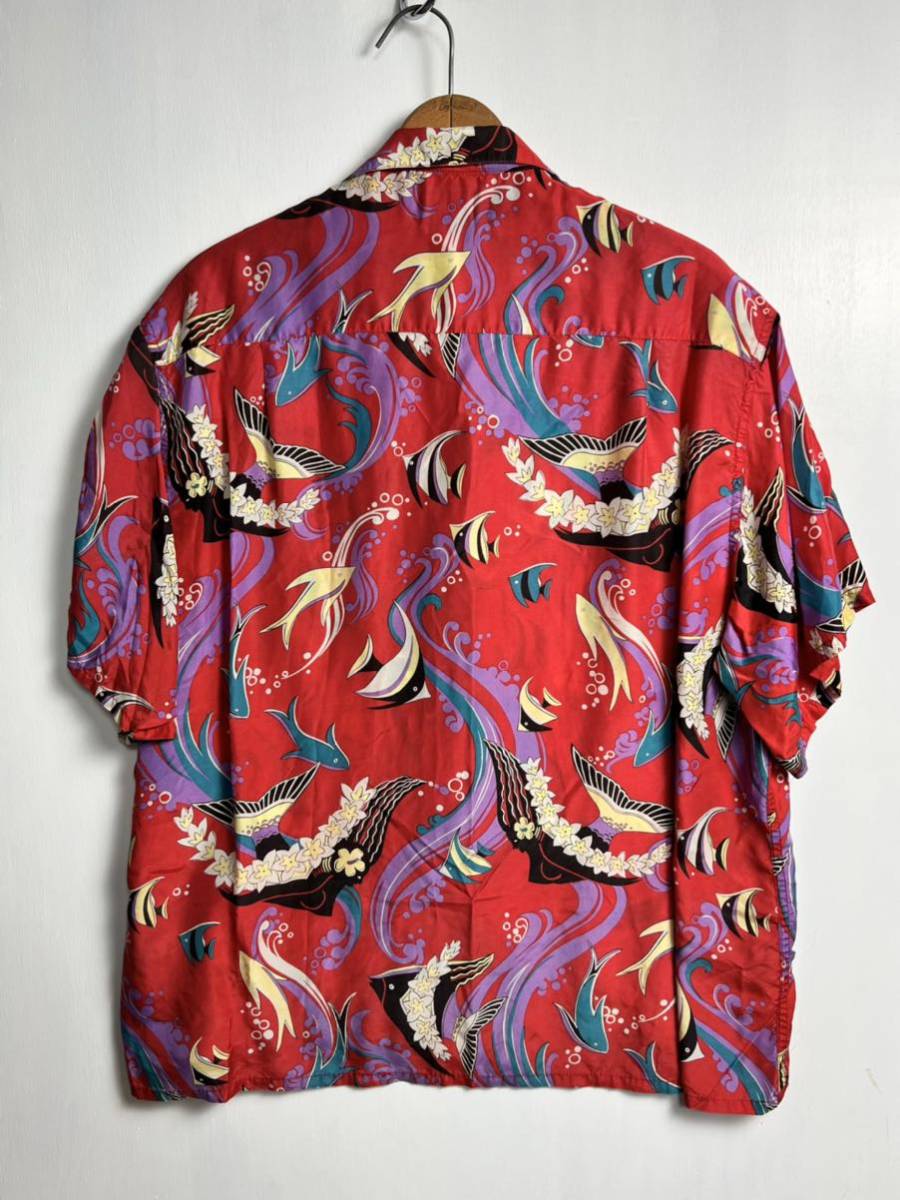 Patagonia Pataloha Aloha shirt 80s XL パタゴニア パタロハ アロハシャツ XL エンゼルフィッシュ