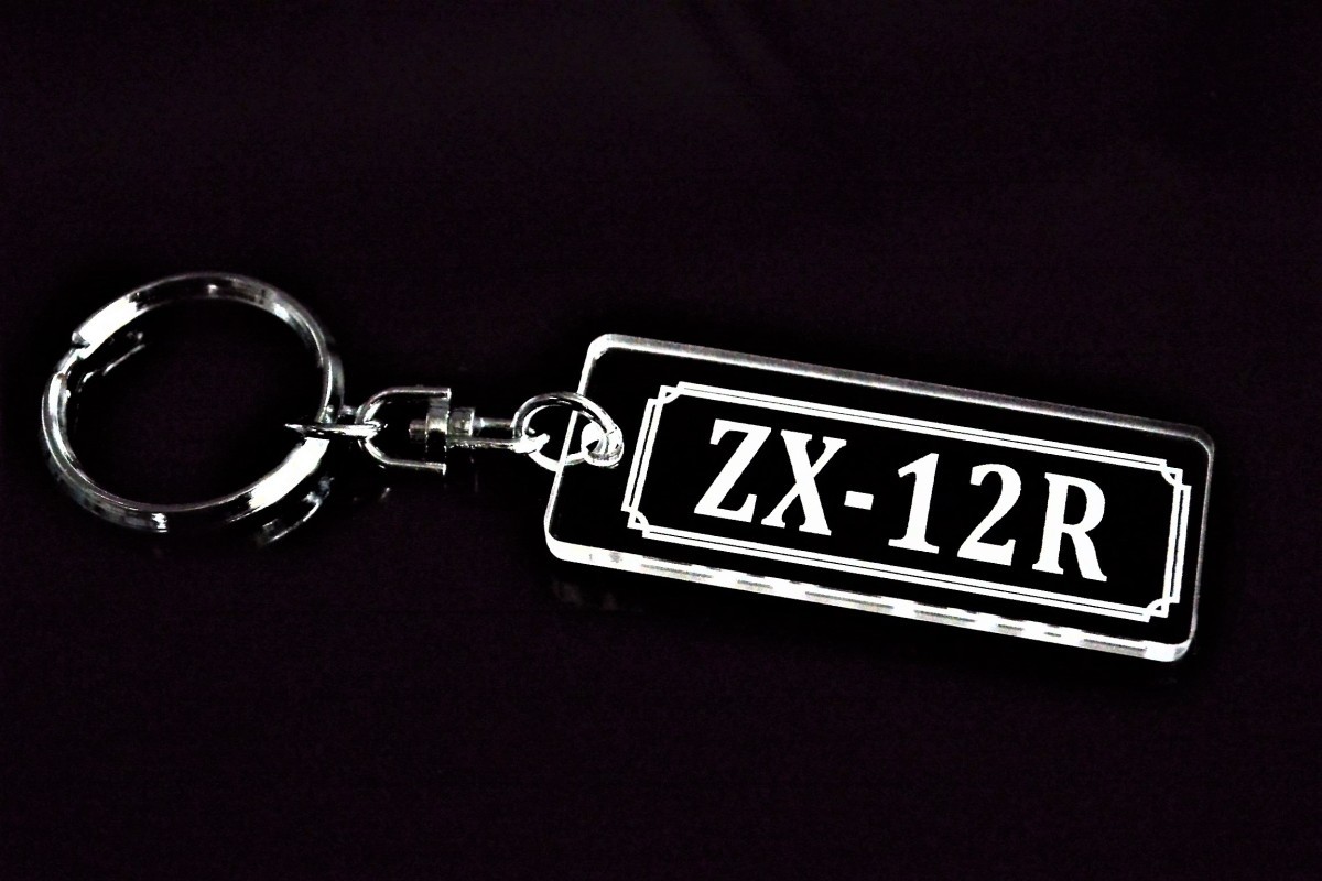 ヤフオク! - A-785 ZX-12R A B アクリル製 クリア 2重リング 