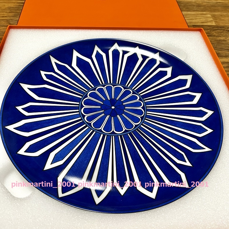 公式】 ギフトに最適!【新品】希少/レア☆HERMES☆エルメス ブルー