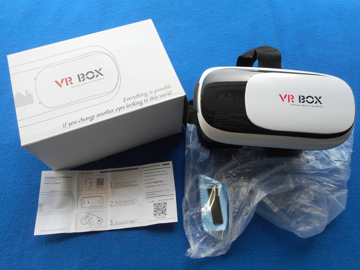 Vr Box 3dメガネ ゲーム 映画 ビデオ スマートフォン向け ヘッドバンド付き 価格交渉ok送料無料
