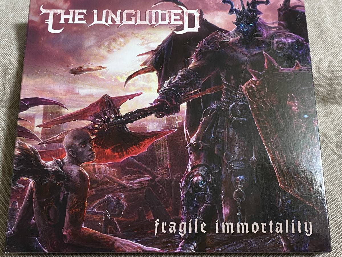 [エクストリームメタル] THE UNGUIDED - FRAGILE IMMORTALITY 限定盤 ボーナストラック4曲収録 BLIND GUARDIANのHansi参加_画像1