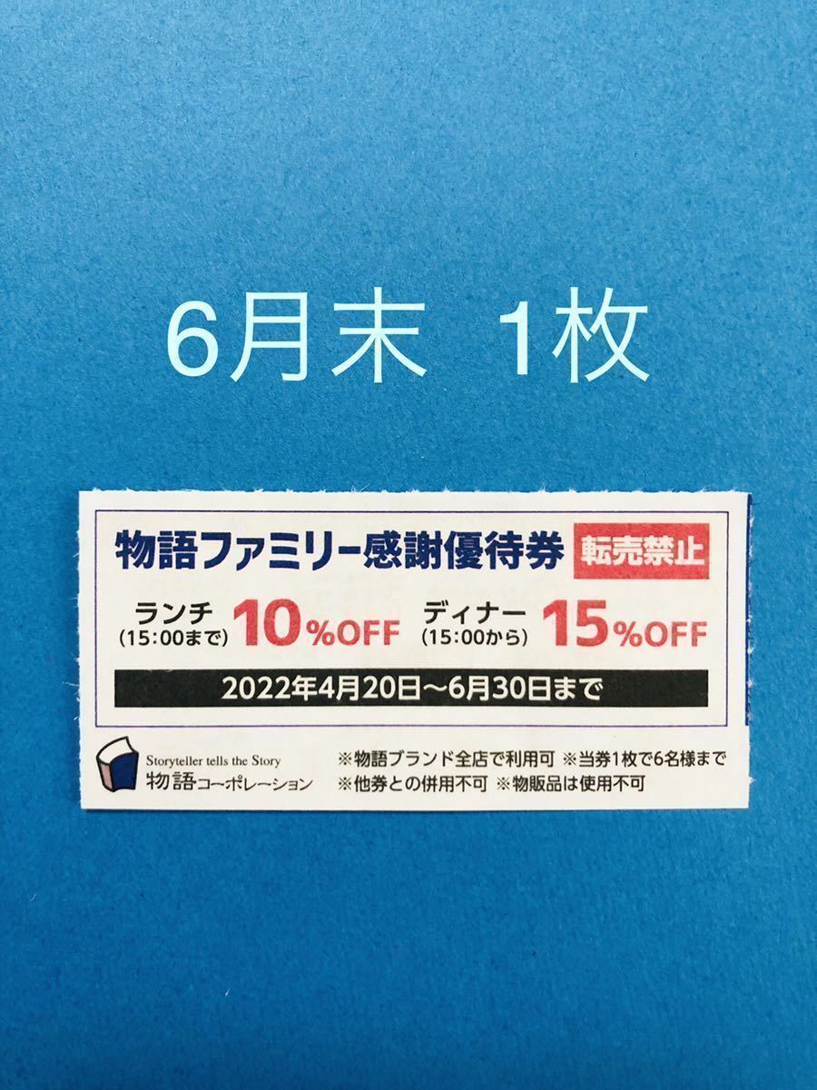 物語コーポレーション 焼肉きんぐ お好み焼本舗 ゆず庵など 優待券 割引クーポン 6月末ま 1枚 ③(その他)｜売買されたオークション情報