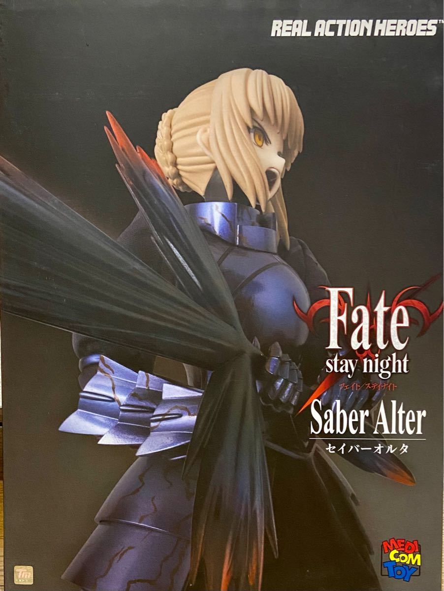 リアルアクションヒーローズ セイバーオルタ メディコムトイ Fate/stay night