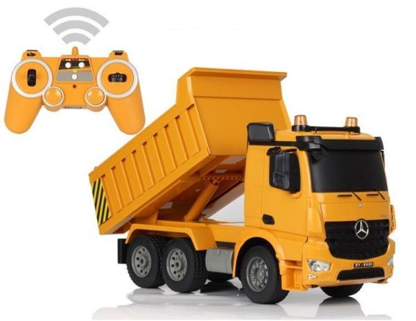  aluminium head power shovel radio-controller . Benz type dump car radio-controller. set . confidence. not 2.4GHz frequency . several pcs same time mileage possibility 