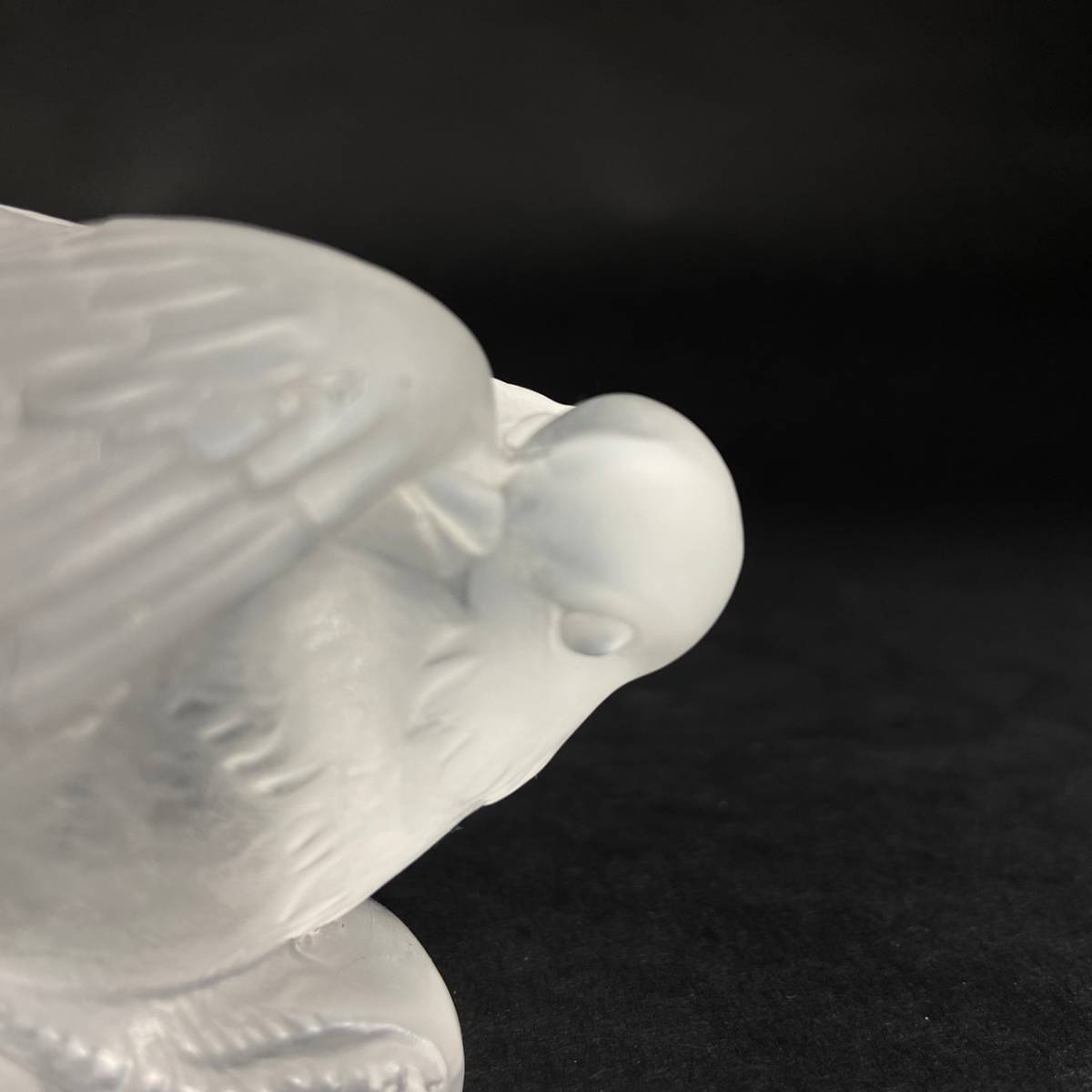 フランス ガラス工芸家【Rene Lalique】ルネ・ラリック 鳥 小鳥