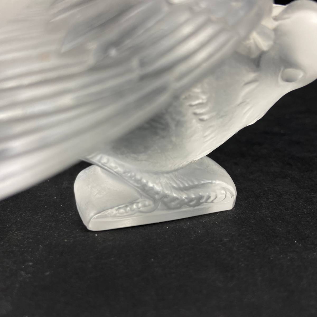 フランス ガラス工芸家【Rene Lalique】ルネ・ラリック 鳥 小鳥