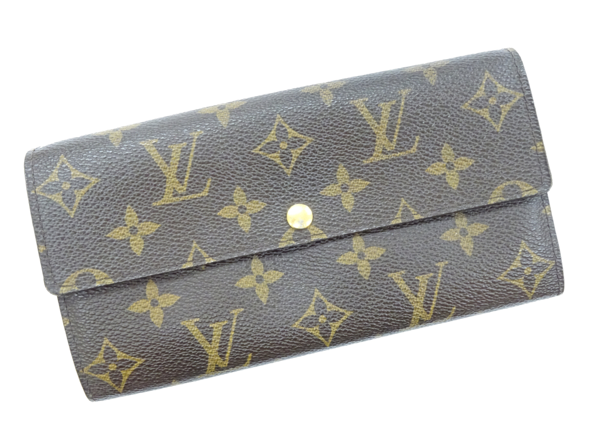 ルイヴィトン LOUIS VUITTON モノグラム フルリ ポルトフォイユ・サラ