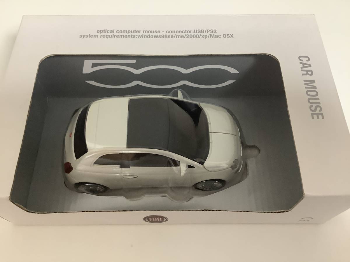 フィアット 3代目 FIAT 500 ガラスルーフ モデル 前期型 2008年式~ 1/32 約11㎝ カラーサンプル 色見本 マウス ミニカー 送料￥350_画像6