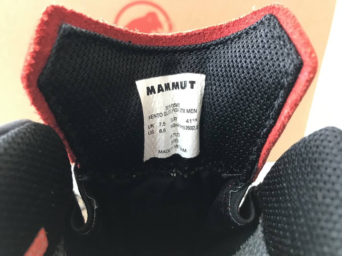 ☆マムート☆KENTO GUIDE HIGH GTX☆MAMMUT ☆ゴアテックス☆シューズ