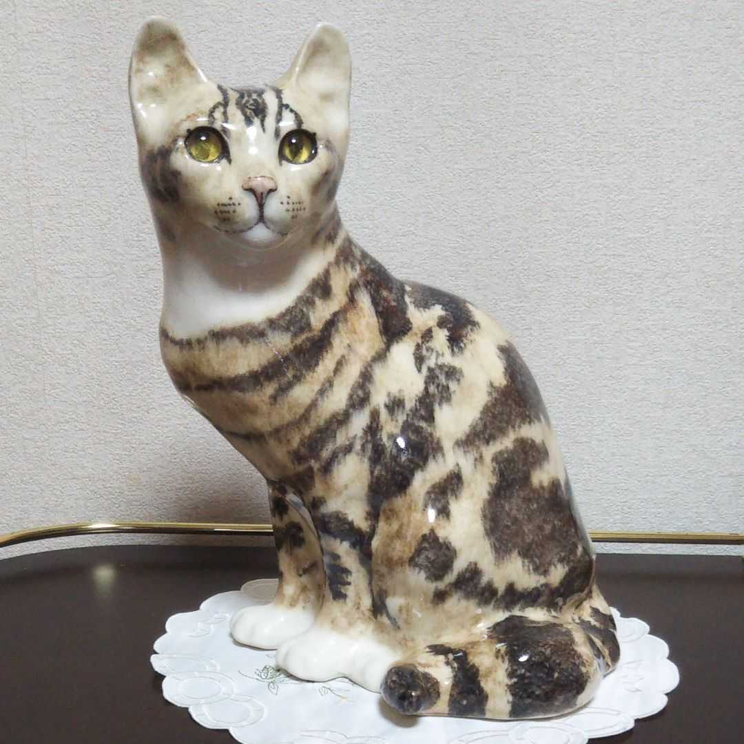 英国☆ウィンスタンレイ ケンジントンキャット☆大きいキジトラ猫 長毛 英国☆ウィンスタンレイ ケンジントンキャット☆大きいキジトラ猫 長毛