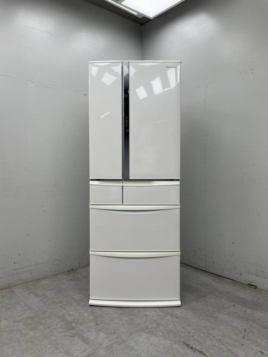 T29☆美品☆パナソニック☆6ドア冷蔵庫☆19年製☆NR-FVF454-W☆451L
