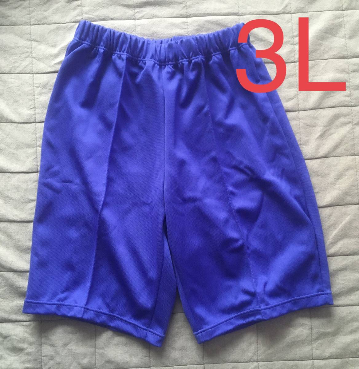  unused gym uniform shorts 3L large size 3 pieces set made in Japan school jersey school jersey physical training put on school designation short bread 