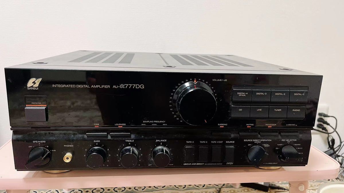 SANSUI AU-α777DG サンスイ プリメインアンプ オーディオ機器 SANSUI AU-α777DG サンスイ プリメインアンプ オーディオ機器