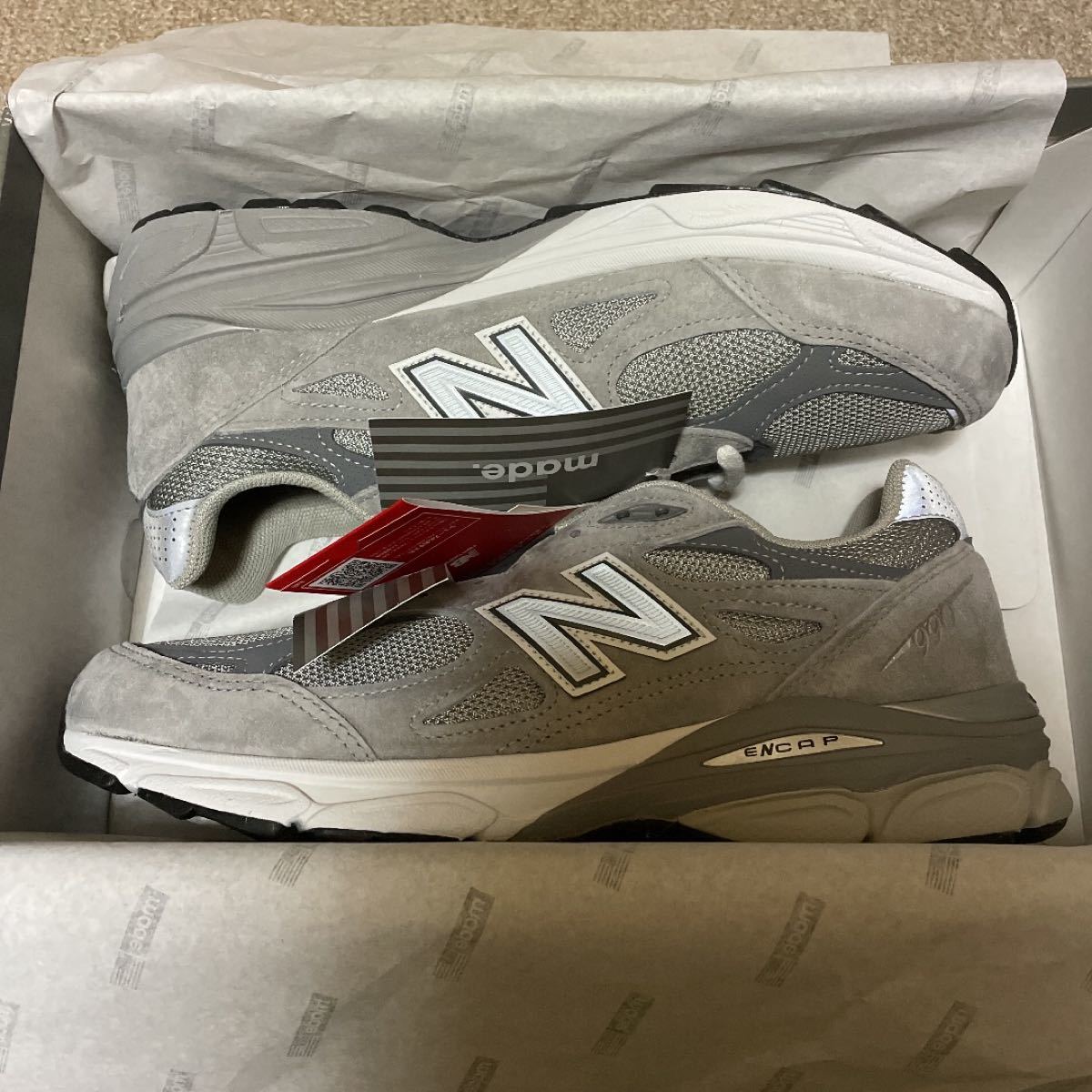 新品未使用】 newbalance M990GY3 M990v3 26.5cm bckediri.beacukai.go.id