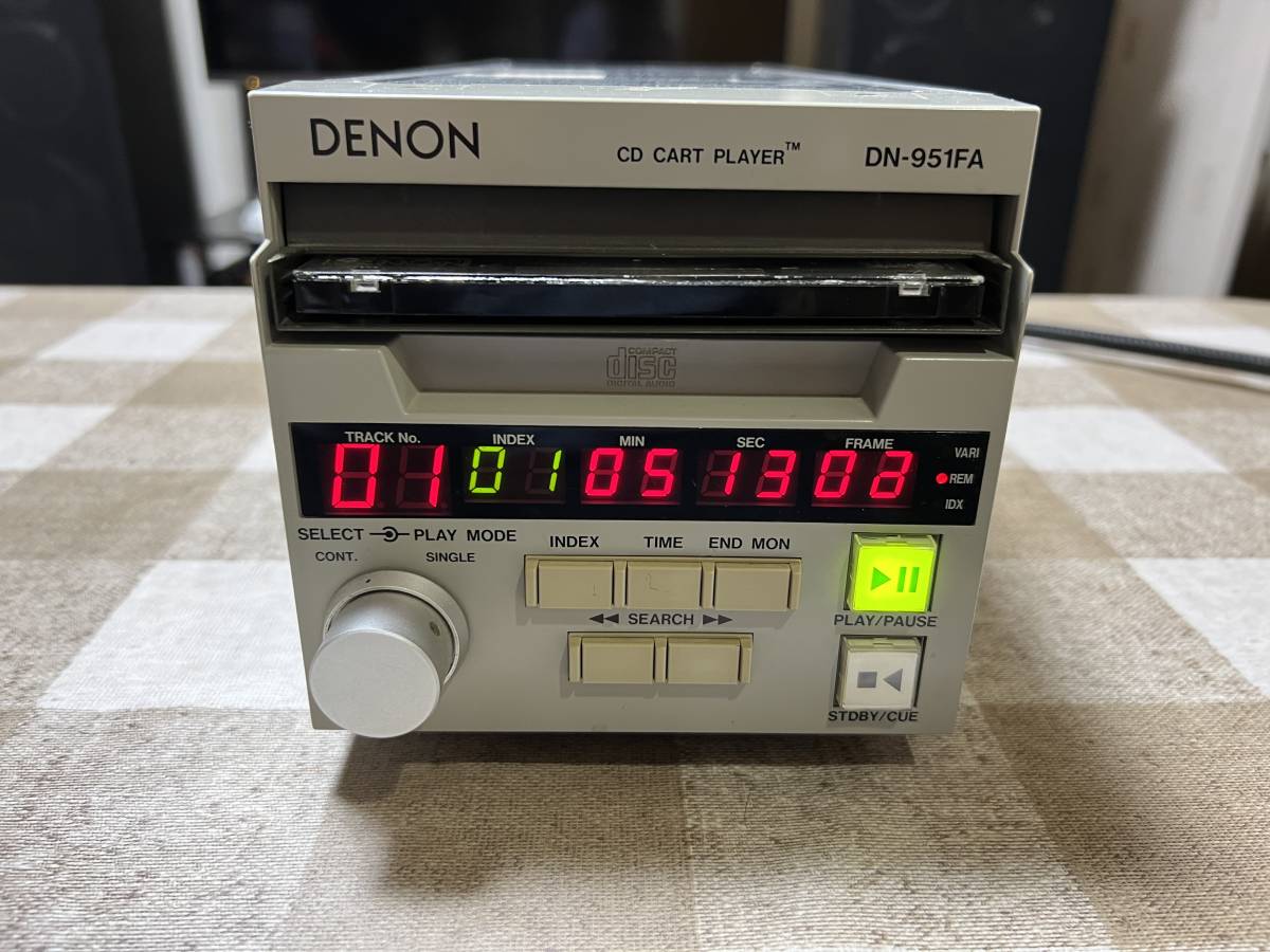 Yahoo!オークション - DENON CDプレーヤー DN-951FA 放送局用 Yahoo!オークション - DENON CDプレーヤー DN-951FA 放送局用