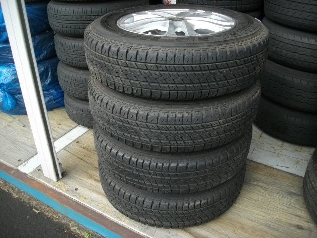 175/80R15 【タイヤアルミホイールセット】【4本セット】【パジェロ