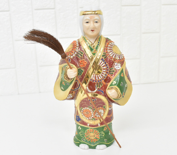 新品得価 ヤフオク! - 九谷焼 菊仙 高砂人形 金彩 陶器 焼物 置物 飾り... 即納正規品