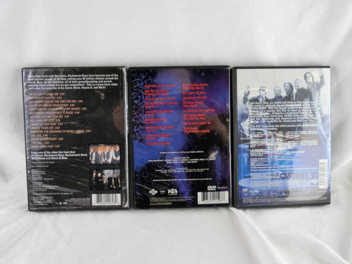 Backstreet Boys задний Street boys PV MV DVD