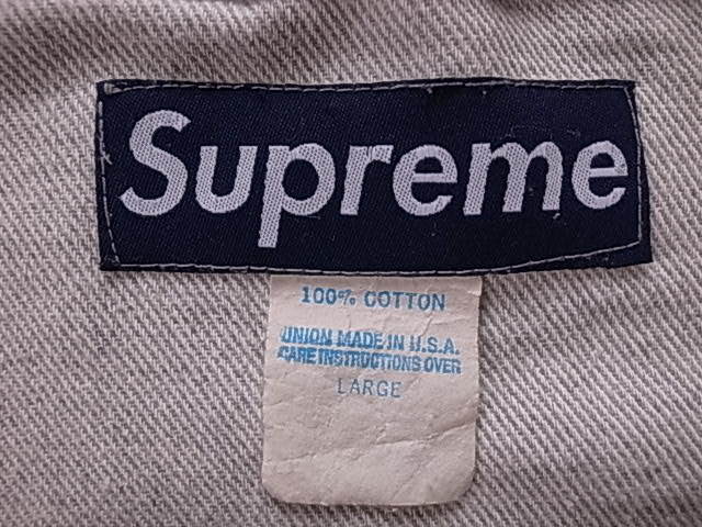 ☆ 100着限定 初期 1997年 97 90s USA アメリカ製 SUPREME ☆ 100着限定 初期 1997年 97 90s USA アメリカ製 SUPREME